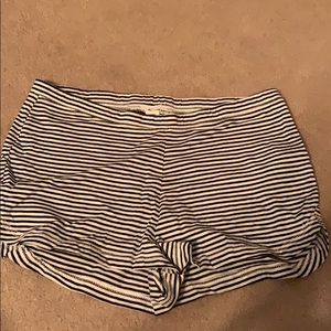 striped shorts